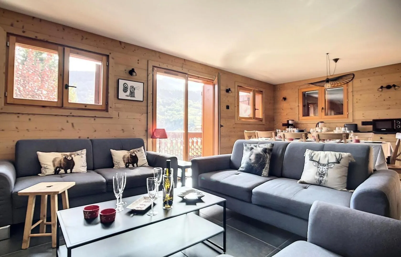 Residence Ch. Col De La Lune - Grand Chalet Avec Terrasse Et Jacuzzi Mae-4544 Les Allues 0*,